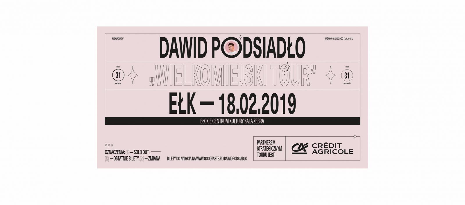 Wielkomiejski Tour • Ełk Dawid Podsiadło