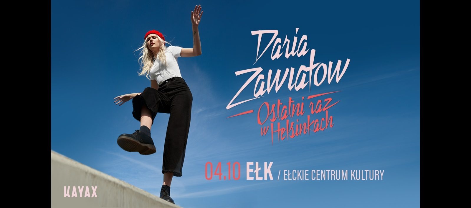 2 koncerty (17:30 i 20:00) Daria Zawiałow 