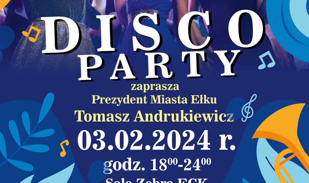 zabawa taneczna Disco Party
