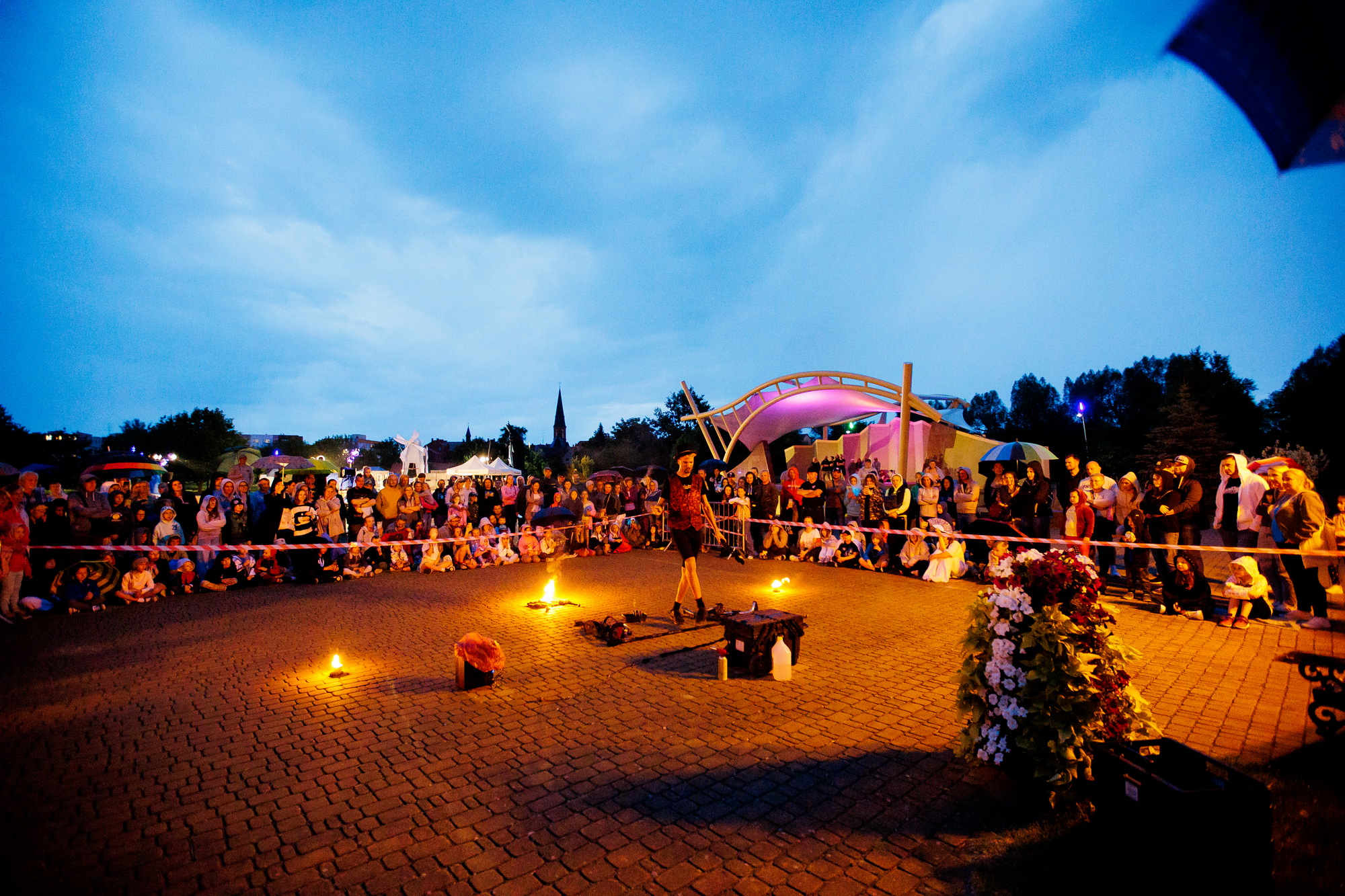 Fotorelacja z trzeciego dnia IV Ełckich Plenerowych Spotkań Teatralnych ”BEZ KURTYNY”