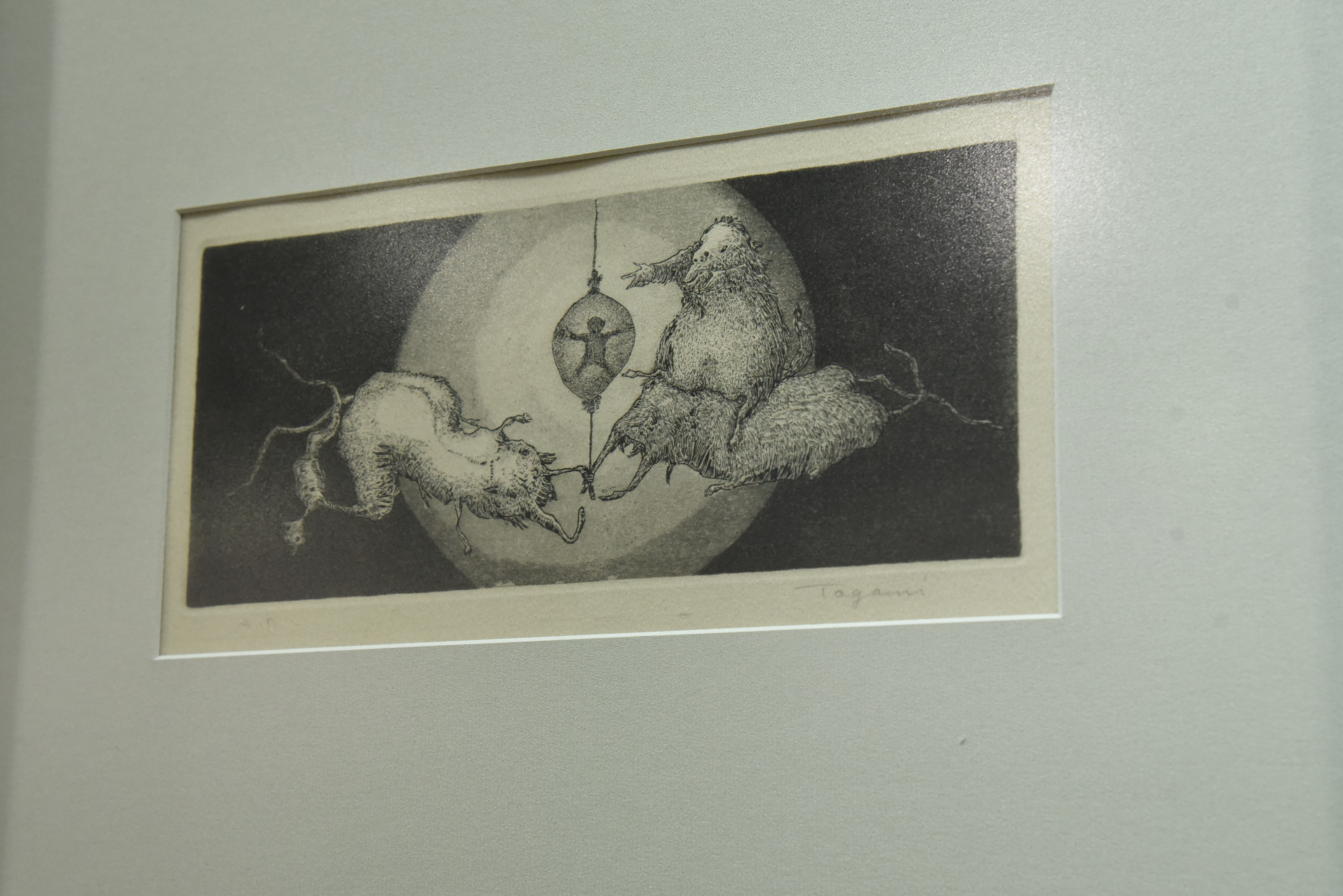 Fotorelacja z wernisażu wystawy grafik Masakatsu Tagami