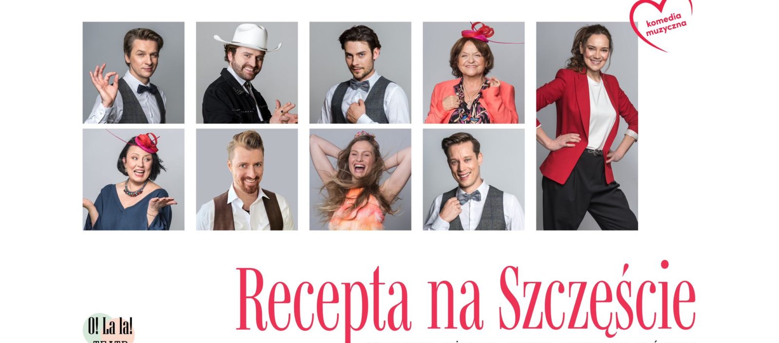 Spektakl komediowy z muzyką na żywo RECEPTA NA SZCZĘŚCIE