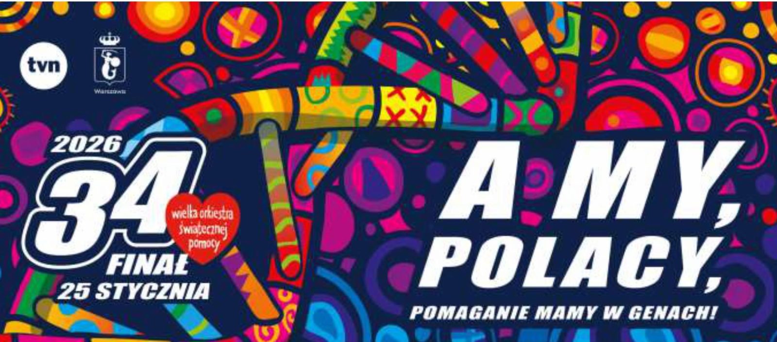 A My? ROBIMY SWOJE dla zdrowia i bezpieczeństwa Polaków! 34. Finał WOŚP w ECK